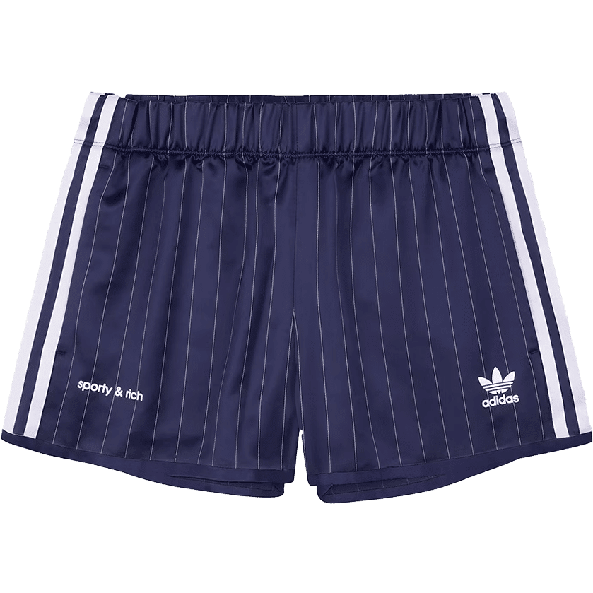 adidas x Sporty & Rich Track Short Navy/White
