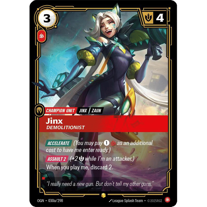 Jinx - Demolitionist (Alternate Art)