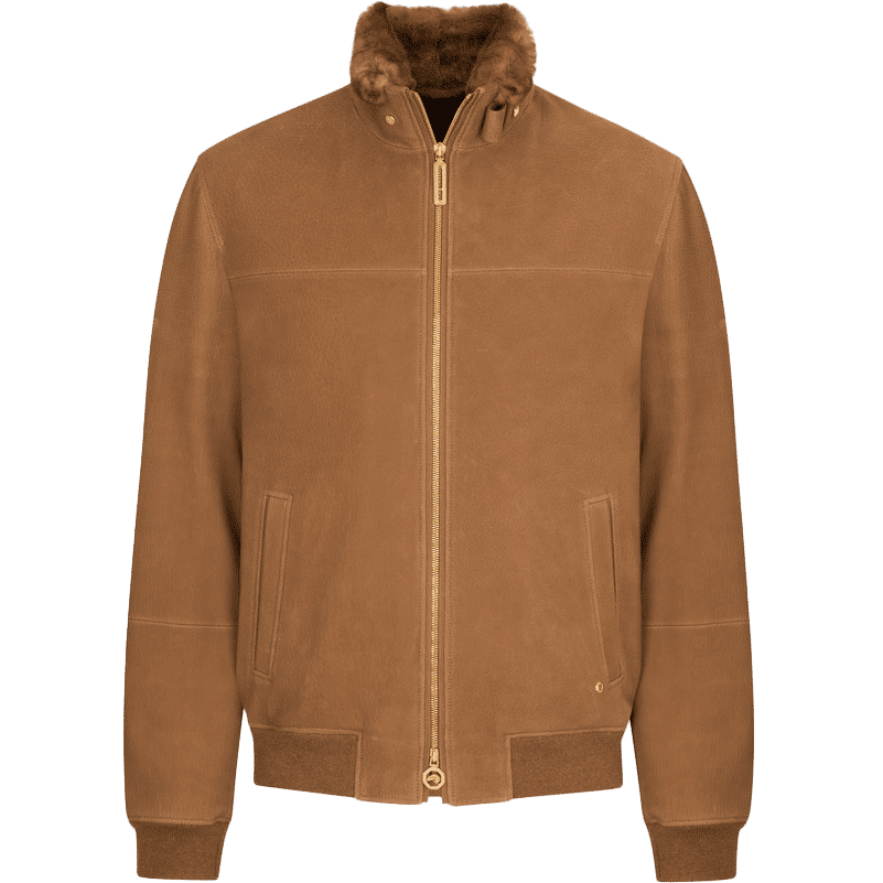 Stefano Ricci Lambskin And Orylag Fur Blouson