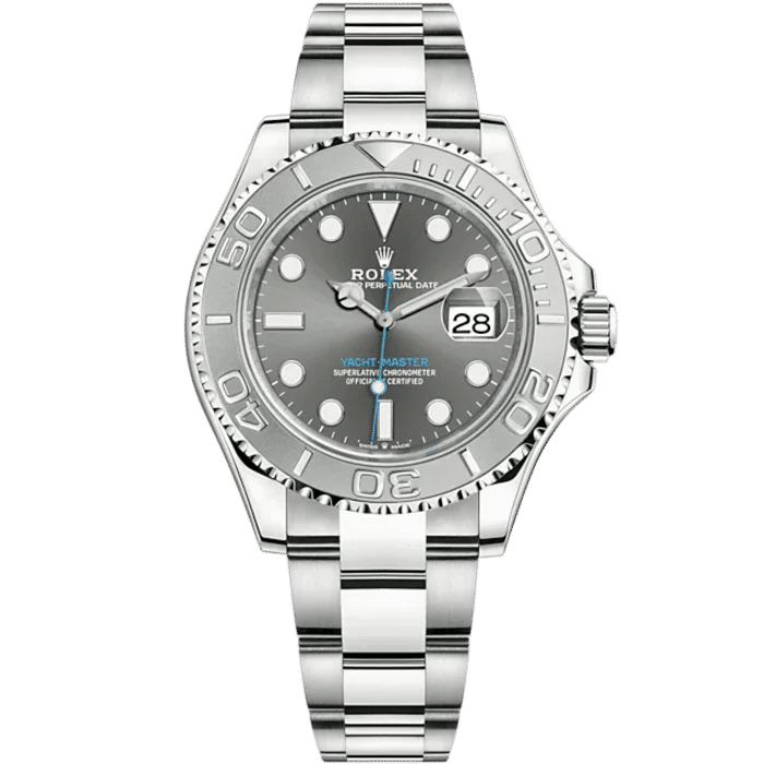 Rolex Yacht-Master Stainless Steel Rhodium Dial 40mm