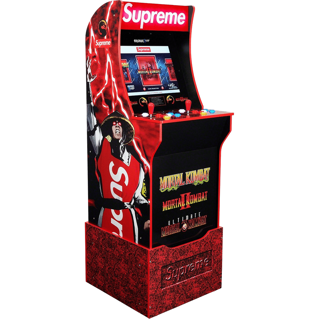 Arcade1UP x Supreme Mortal Kombat Arcade Machine