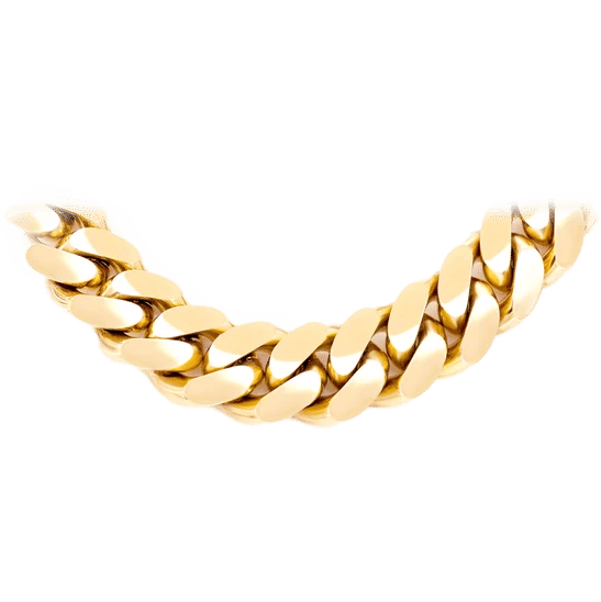 20MM Miami Cuban 14k Solid Gold Chain 24"