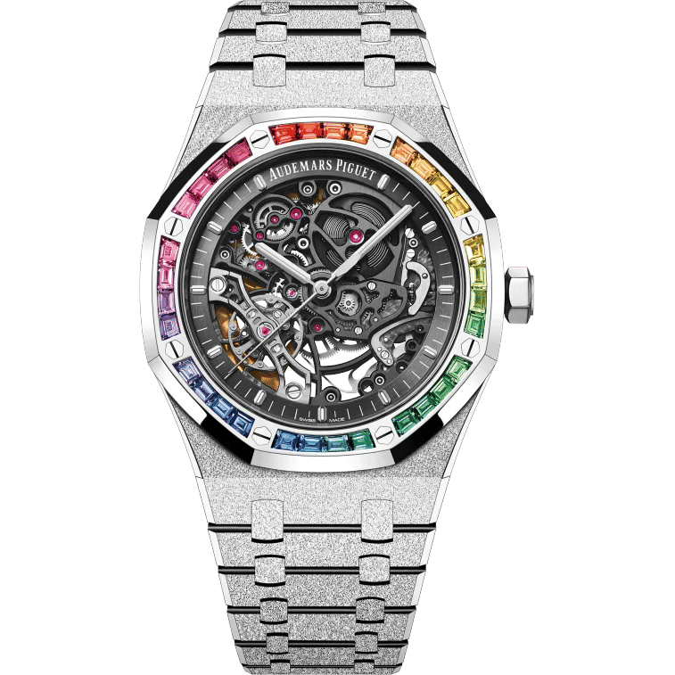 Audemars Piguet Royal Oak Frosted White Gold Openworked 41mm