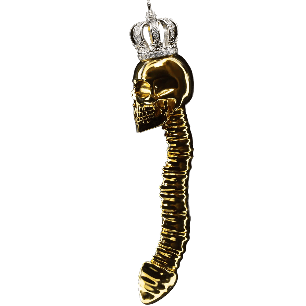 Colin Burn - "Kings Remains" 24K Gold Sculpture