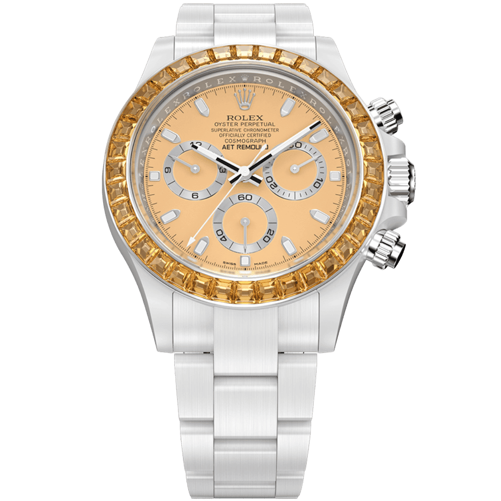 Rolex Daytona "Orange Gemstone Ceramic"