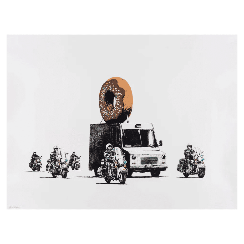 BANKSY - Donuts Chocolate (special edition)