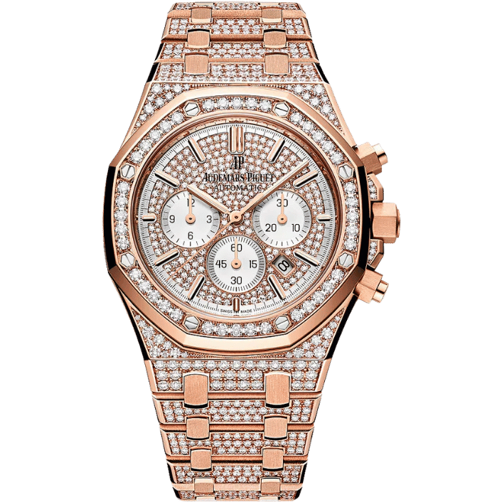 Audemars Piguet Royal Oak Rose Gold Factory Set 41mm