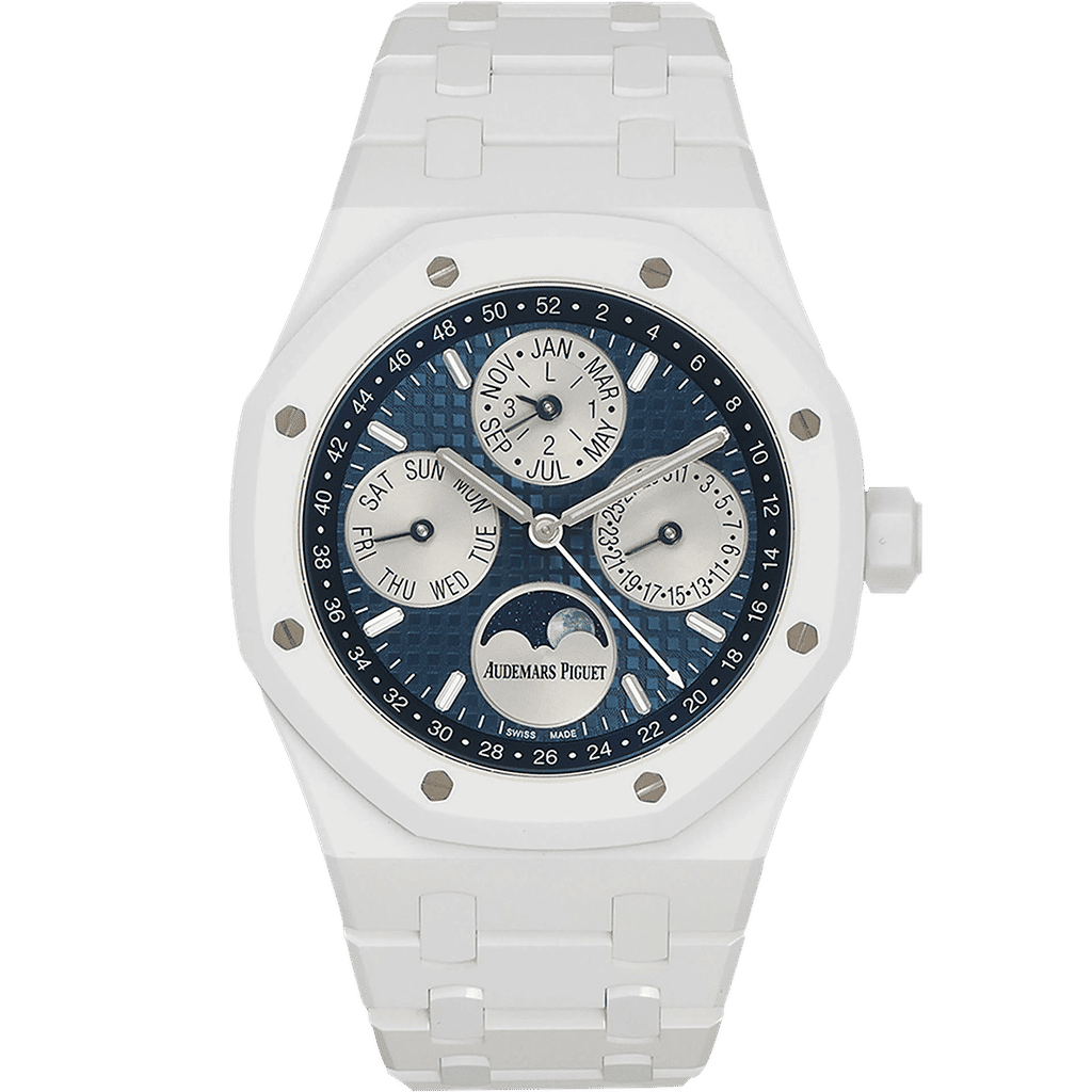Audemars Piguet Royal Oak Perpetual Calendar White Ceramic