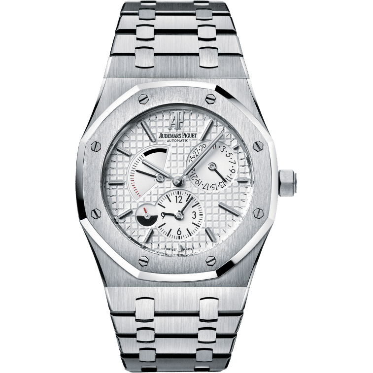 Audemars Piguet Royal Oak Stainless Steel Dual Time White Dial 39mm