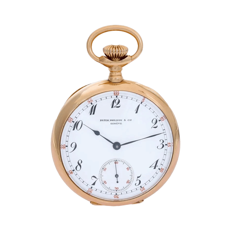 Patek Philippe Pre-Owned 18kt yellow gold pocket 48mm