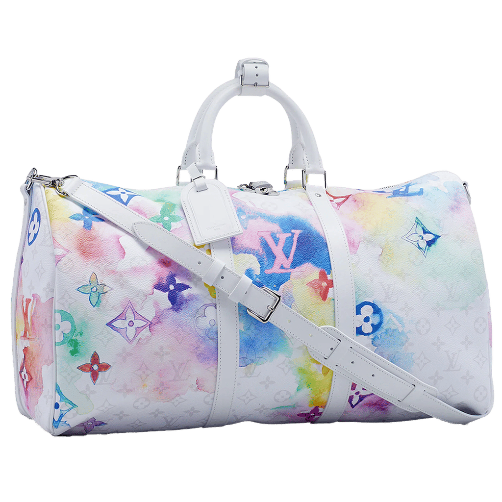 Louis Vuitton Keepall 50 Monogram Watercolor