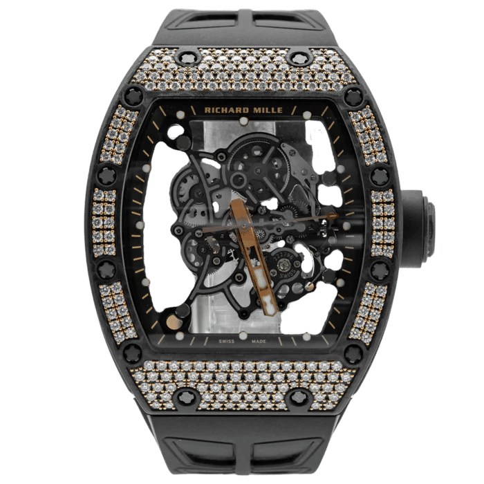 Richard Mille RM055 RG/NTPT Bubba Watson Factory Setting Diamonds