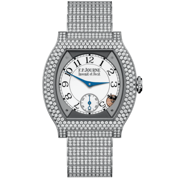 FP Journe Elegante Titanium Full Factory 12 Row Setting 40MM