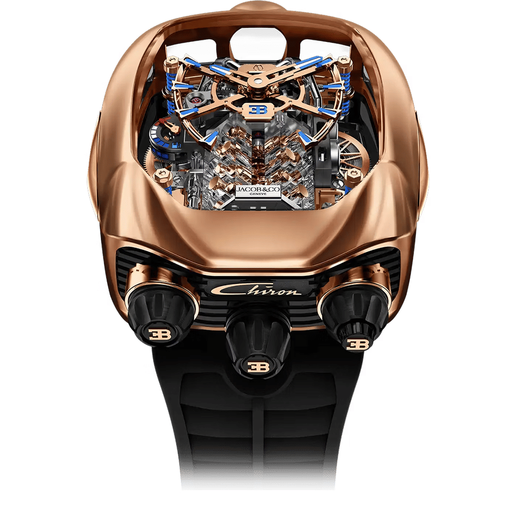 Jacob & Co. Bugatti Chiron Tourbillon Rose Gold