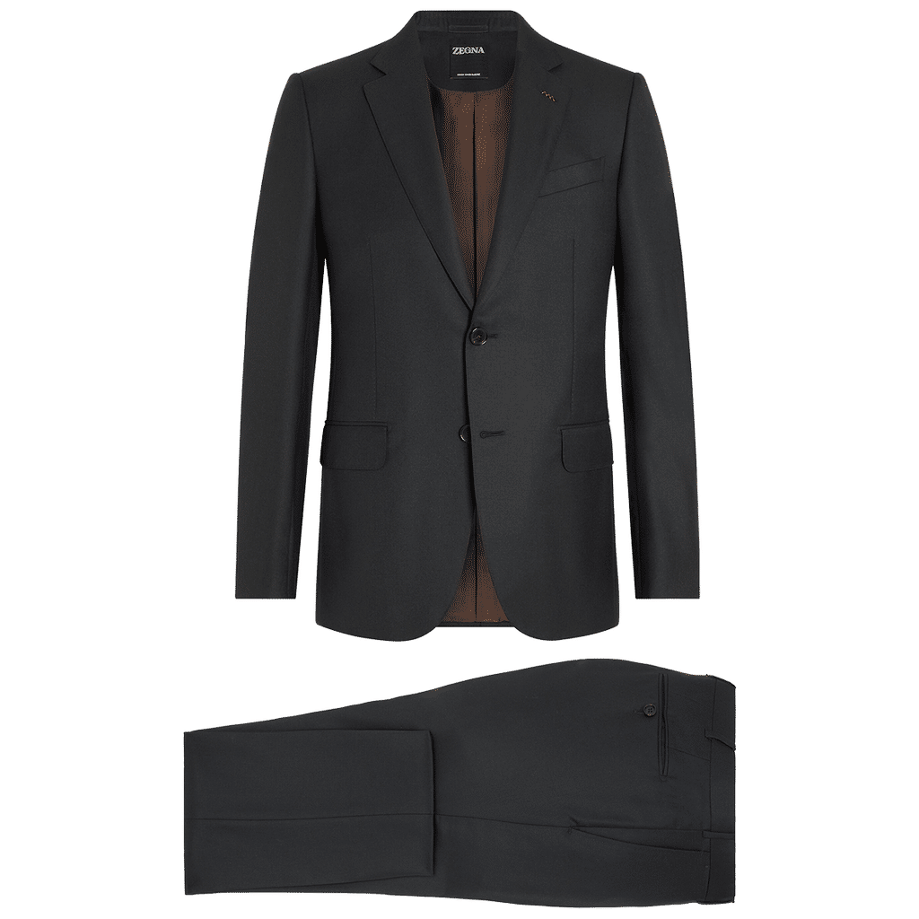 Zegna single-breasted cashmere suit