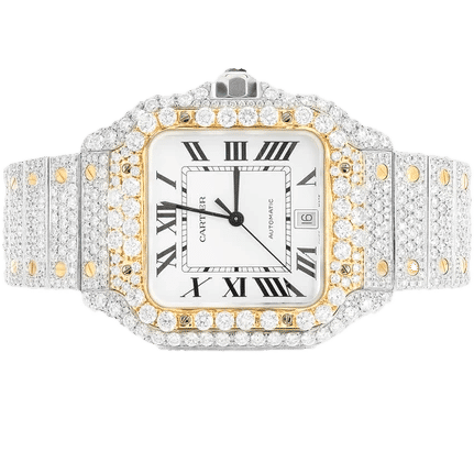 Cartier Santos De Cartier 40MM 18k 26.35ctw