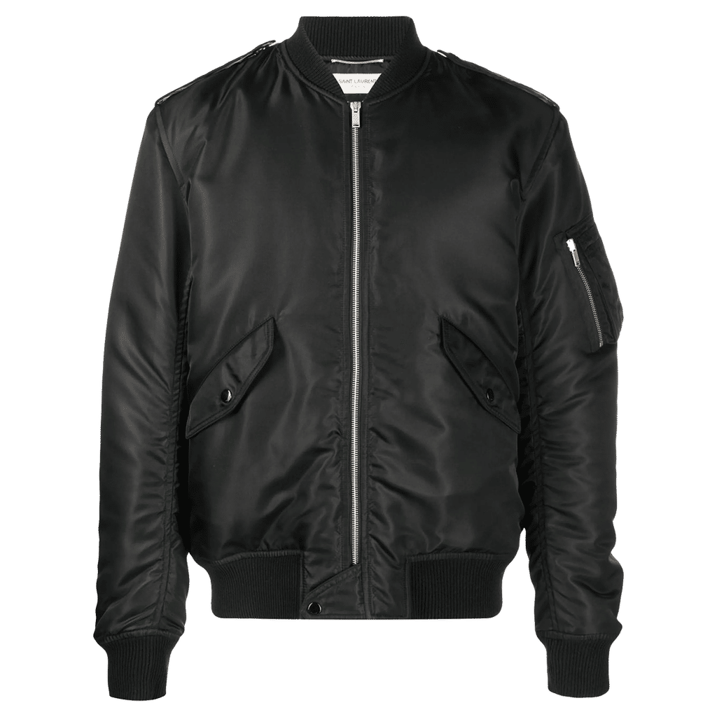 Saint Laurent zip-up bomber jacket