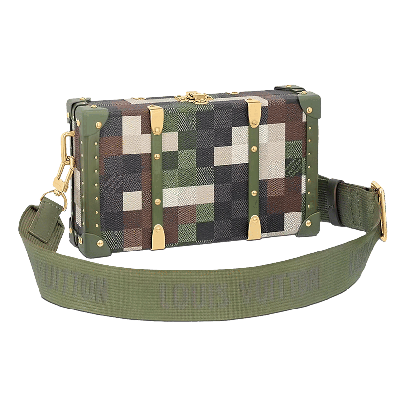 Louis Vuitton Wallet Trunk Damoflage Green Damoflage Damier