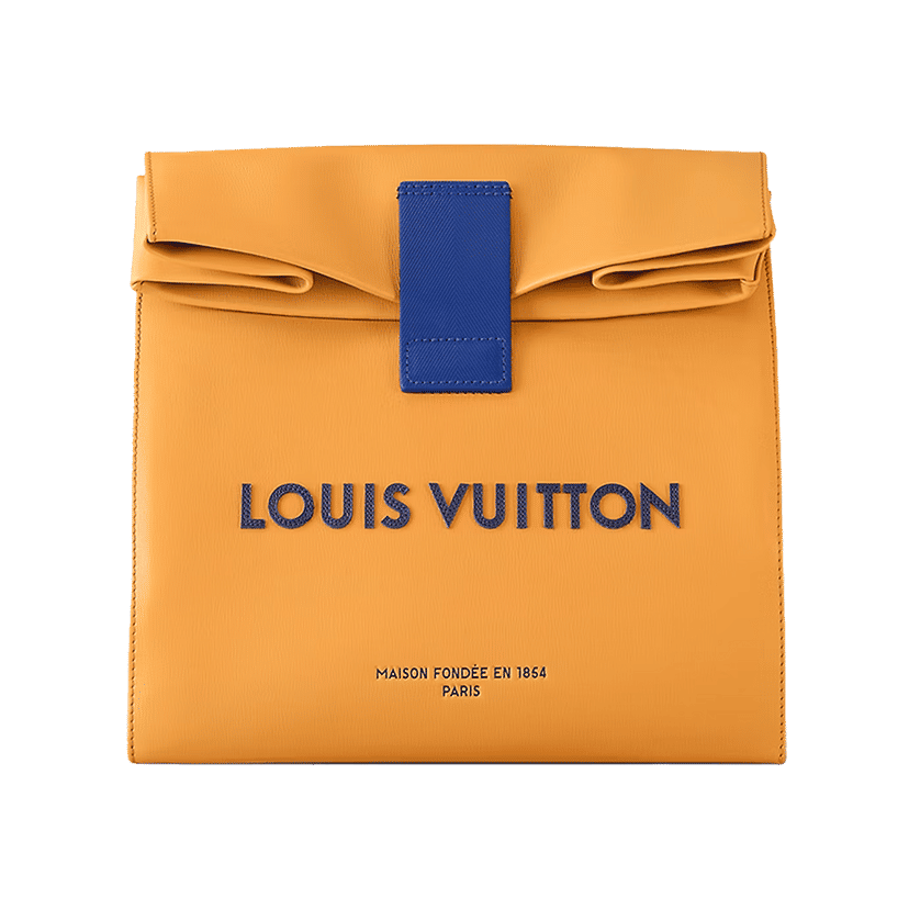 Louis Vuitton Sandwich Bag Safran