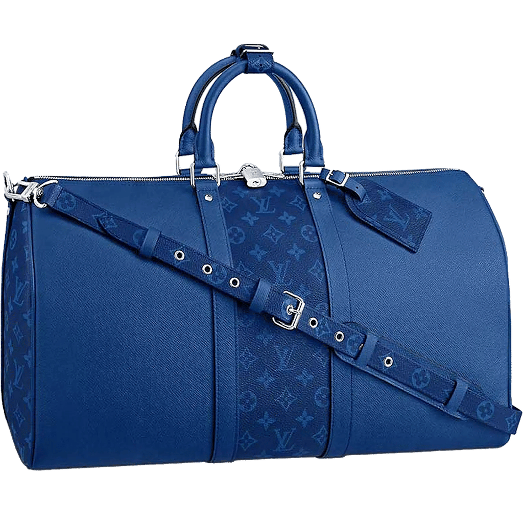 Louis Vuitton Keepall Bandouliere 50 Pacific Blue
