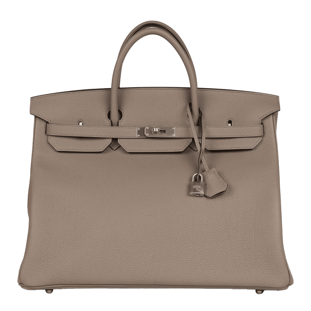 Hermès Special Order (HSS) Birkin 40 Gris Tourterelle Togo Brushed Palladium Hardware
