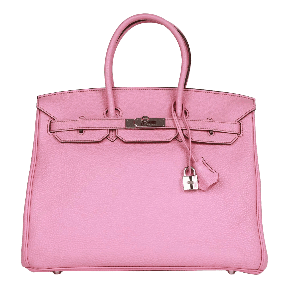 Hermès Birkin 35 Bubblegum Togo Palladium Hardware