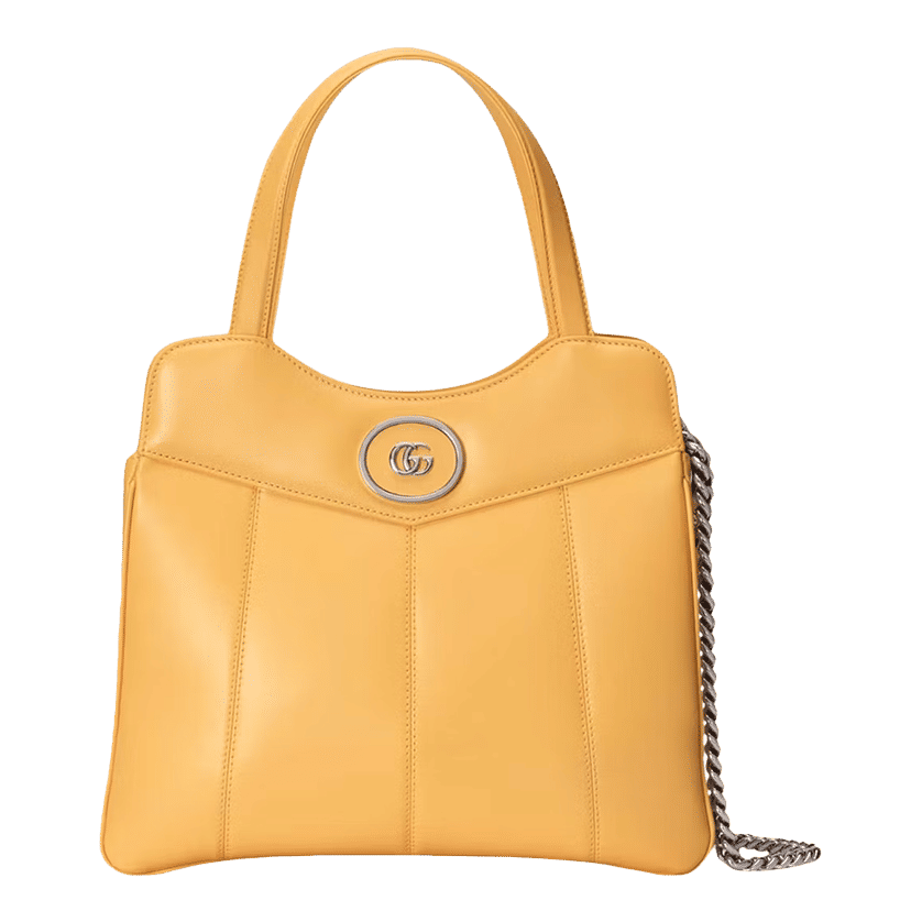 Gucci Petite GG Small Tote Yellow