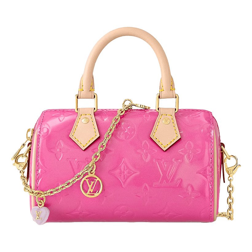 Louis Vuitton Nano Speedy Neon Pink
