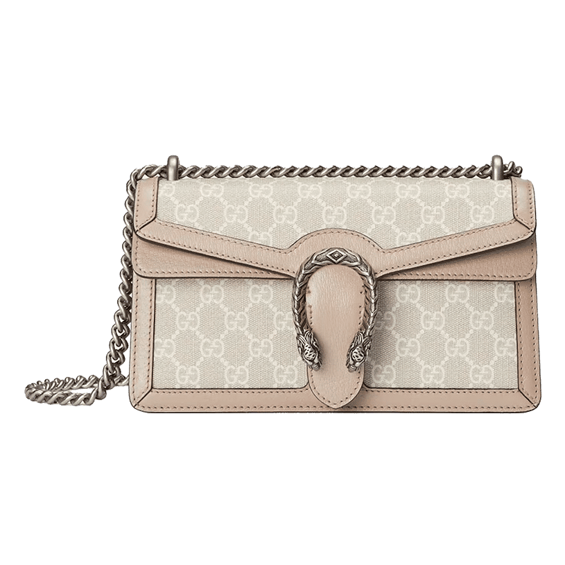 Gucci Dionysus Small GG Bag Beige/White