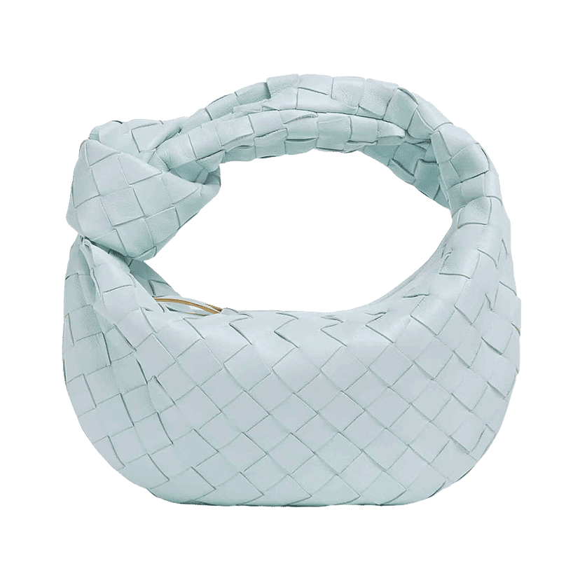 Bottega Veneta Jodie Mini Teal Washed