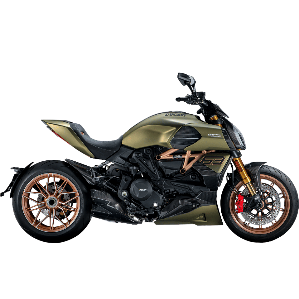 2021 Ducati Diavel 1260 Lamborghini Gea Green