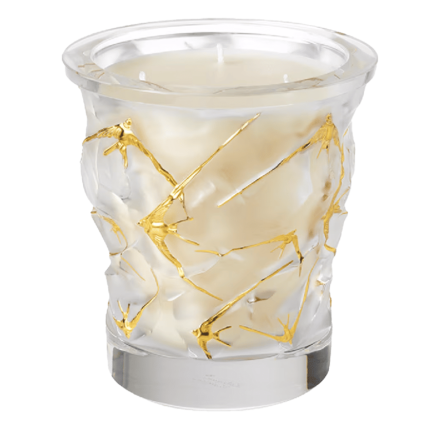Lalique Oceans Scented Candle, Gold Edition