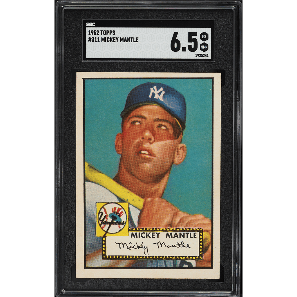 1952 Topps Mickey Mantle #311 SGC 6.5 EXMT+ (PWCC-E)