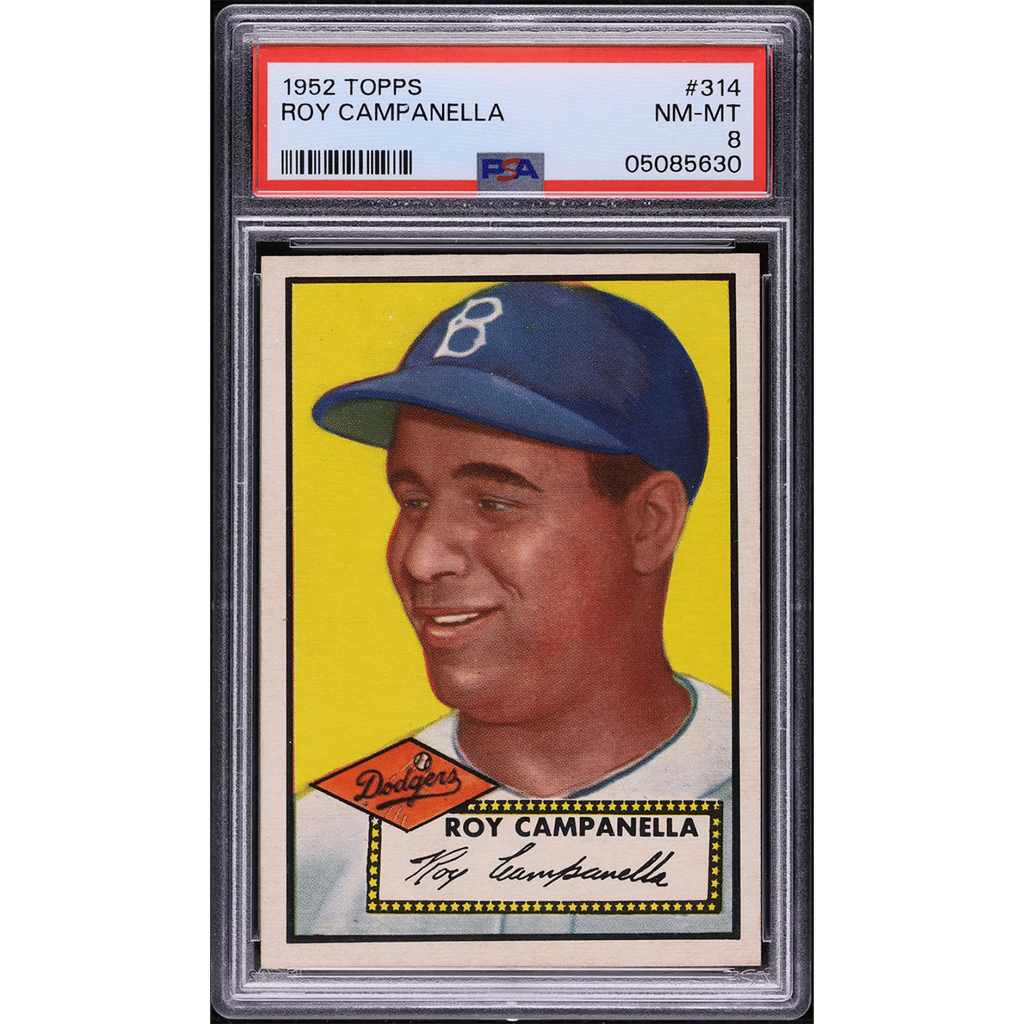 1952 Topps Roy Campanella #314 PSA 8 NM-MT