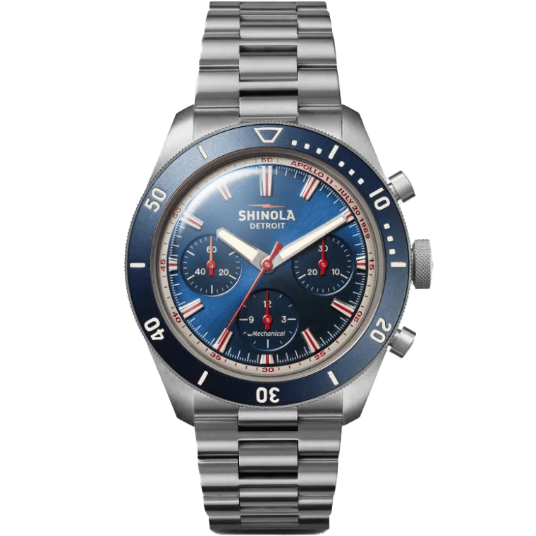 Shinola The Mooncraft Monster Chrono 43mm watch