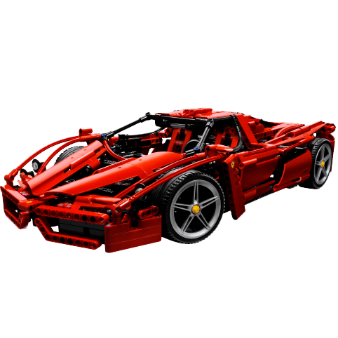 LEGO Racers Enzo Ferrari 1:10 Scale (2005)