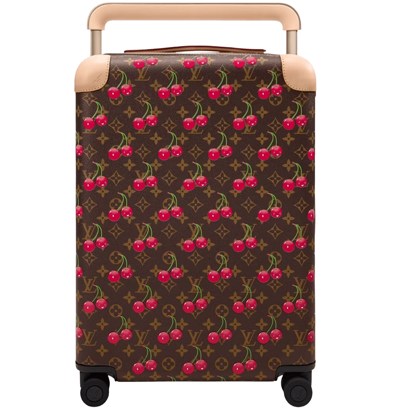 LV x TM Cherry Horizon 55 Brown Monogram