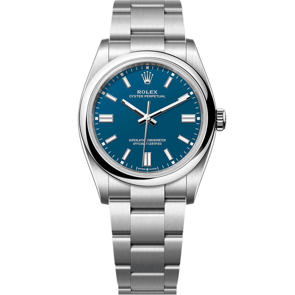 Rolex Oyster Perpetual Steel Blue 36mm