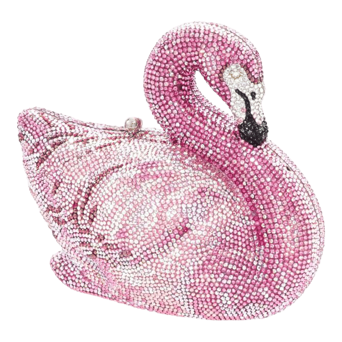 Judith Leiber Flamingo Clutch
