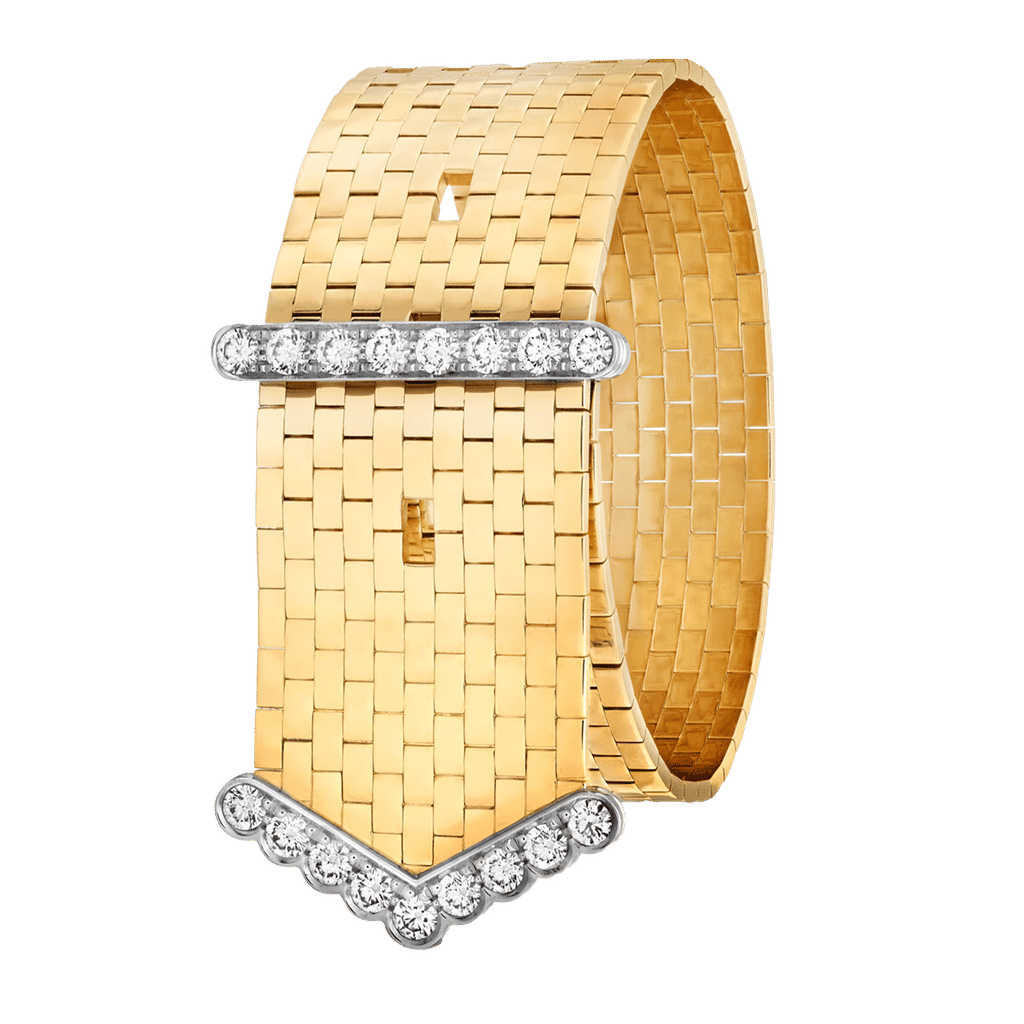 Van Cleef Ludo bracelet 18K yellow gold, Diamond