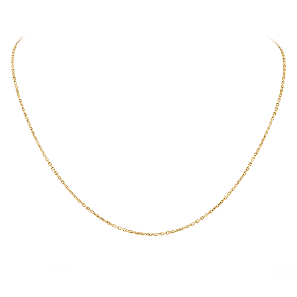 Van Cleef & Arpels Trace Chain 18K Yellow Gold 42 cm