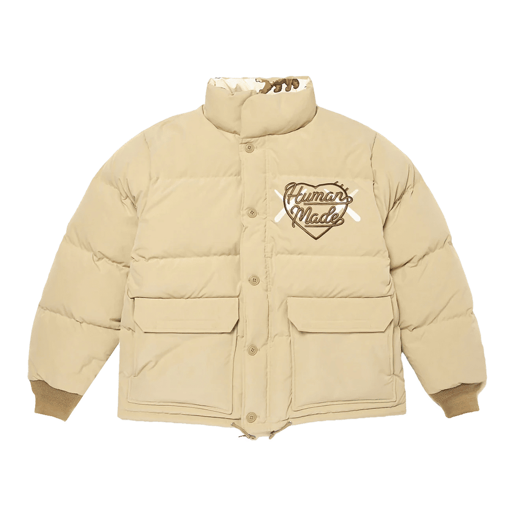 Human Made x KAWS Down JacketBeige