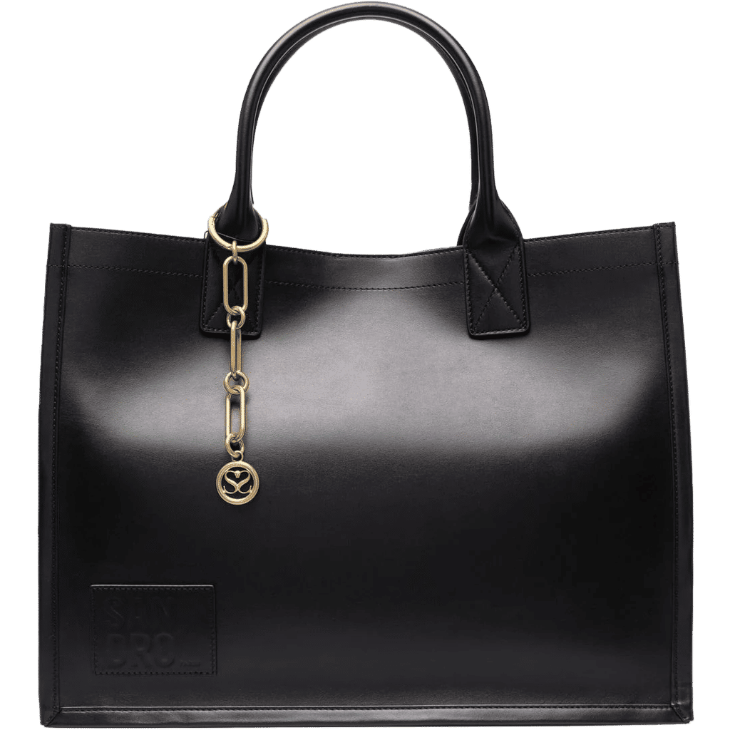 SANDRO chain-embellished tote bag
