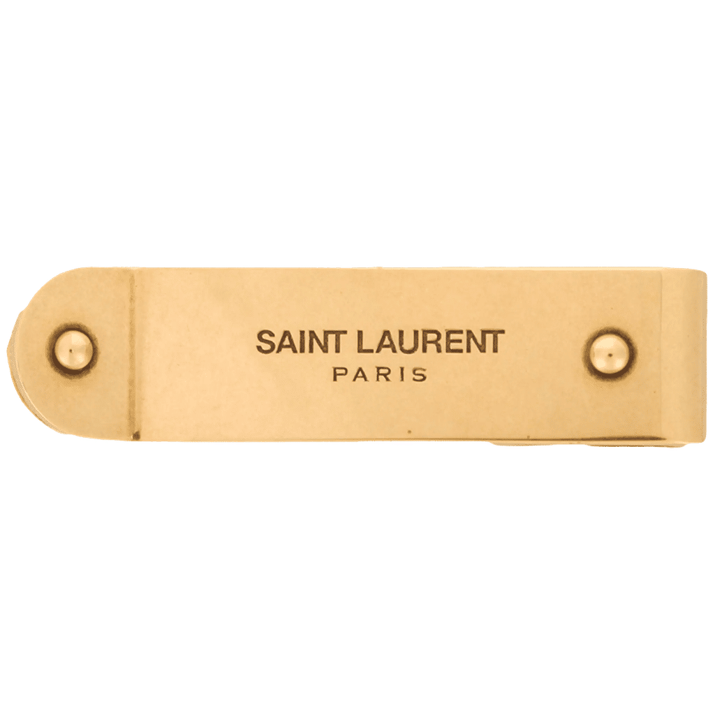 Saint Laurent logo money clip