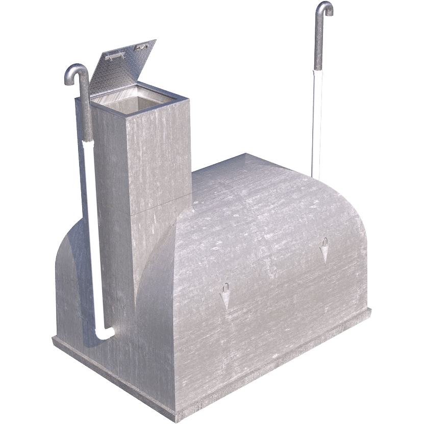 The Backyard Bunker 8 x 12 Precast Concrete Shelter