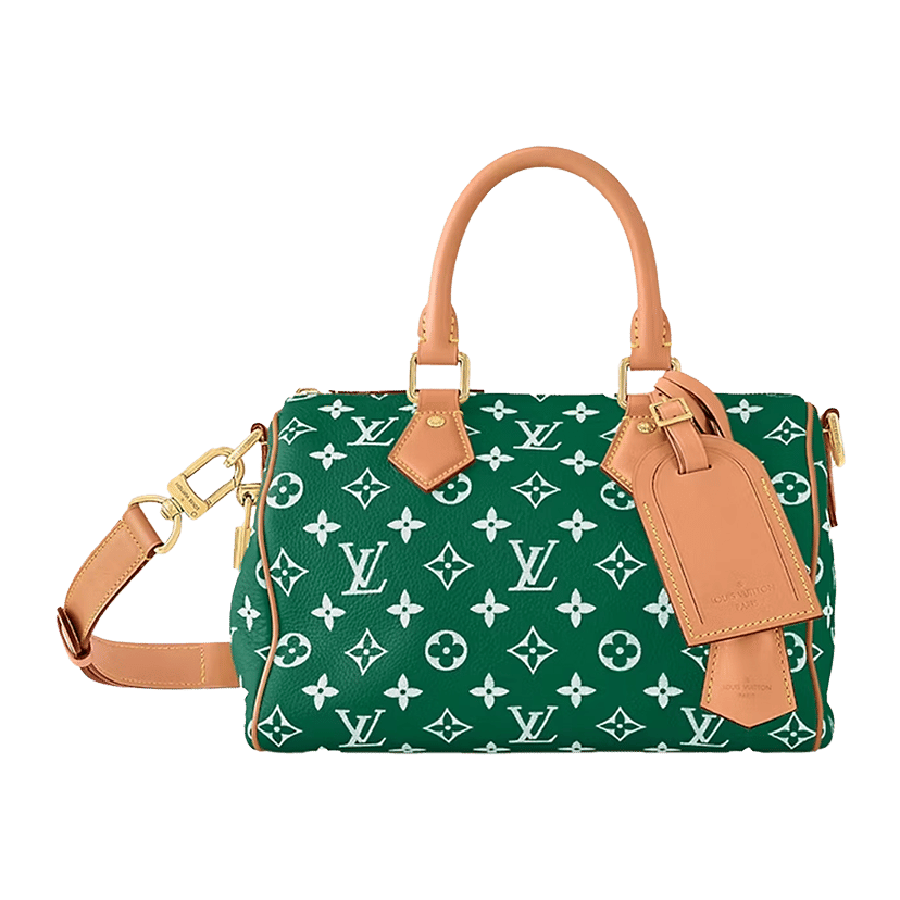 Louis Vuitton Speedy P9 Bandoulière 25 Monogram Leather Green