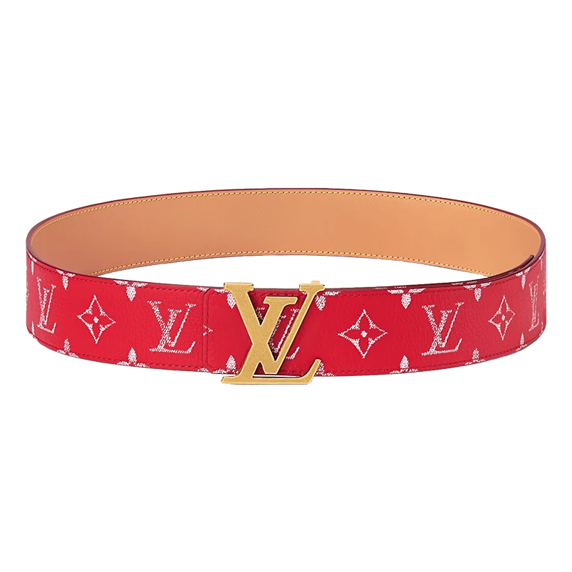 Louis Vuitton LV Initiales 40mm Reversible Belt Red