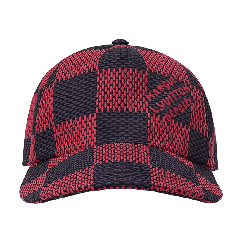 Louis Vuitton Damier Pop Cap Red