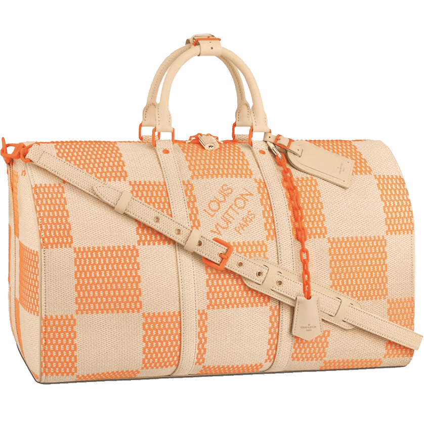 Louis Vuitton Keepall Bandouliere 50 Orange