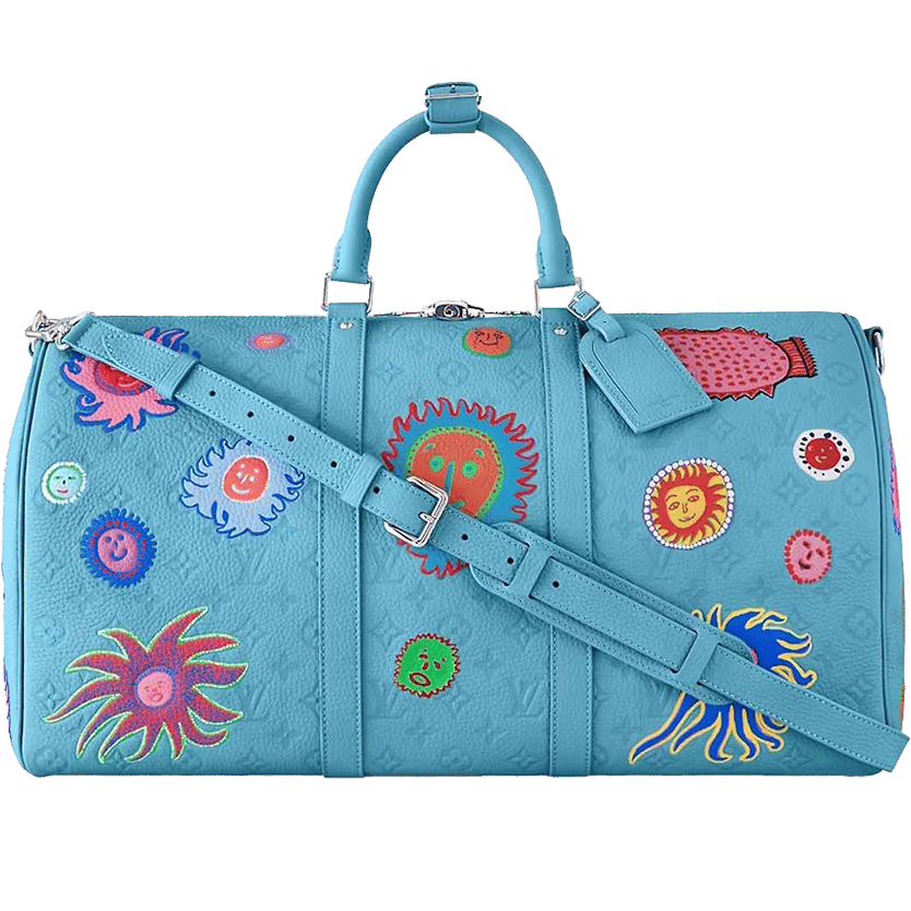 Louis Vuitton LV x YK Keepall 50 Blue